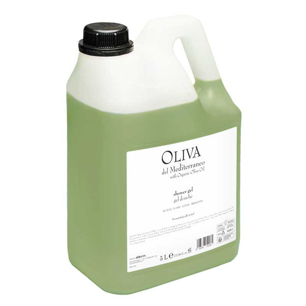 Gel Doccia, Ricarica 5 LT per dispenser - Oliva del Mediterraneo