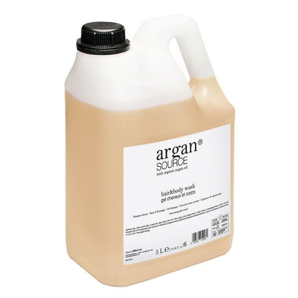 Gel de ducha y champú, Bidón 5 l - Argan Source