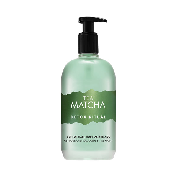 Dispensador desechable de Gel ducha y Champú, 500 ml - Tea Matcha