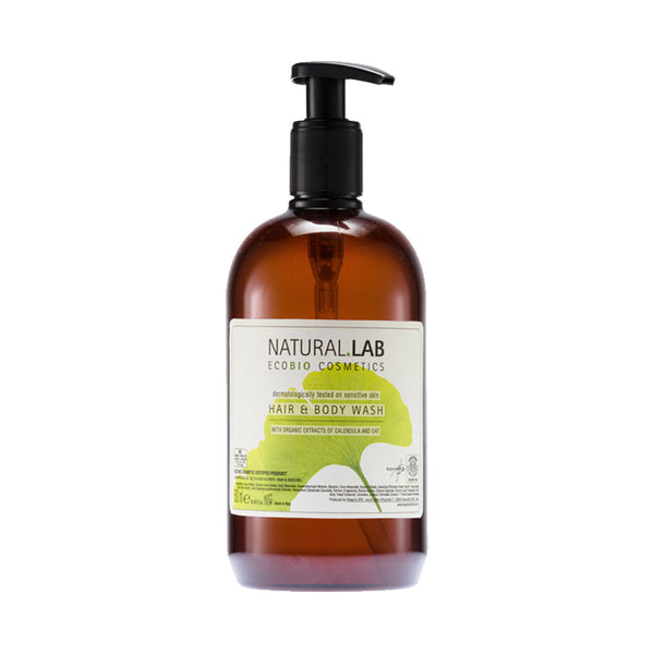 Distributeur jetable Shampooing et Gel Douche, 500 ml - Natural LAB