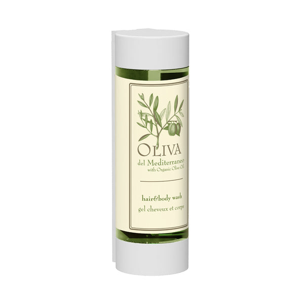 Refillable Shower Gel and Shampoo Dispenser, 320 ml - Oliva del Mediterraneo