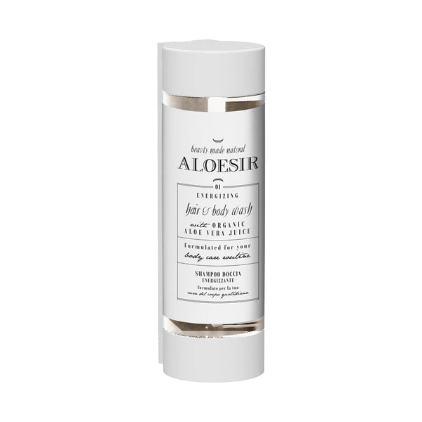 Distributeur jetable Shampooing et Gel Douche, 350 ml - Aloesir