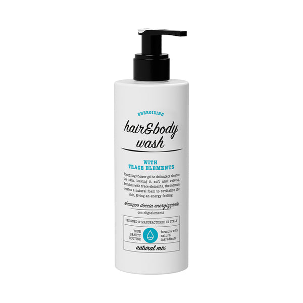 Einweg-Duschgel- und Shampoo-Spender, 300 ml - Natural Mix