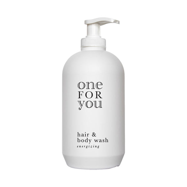 Distributeur jetable Shampooing et Gel Douche, 480 ml - One For You