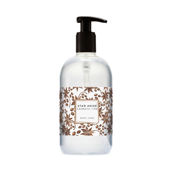 Distributeur jetable Shampooing et Gel Douche, 500 ml - Acquerello Star Anise