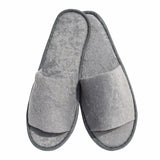 Kit d'Accueil Chaussons Gris en éponge ouverts - 20 paires