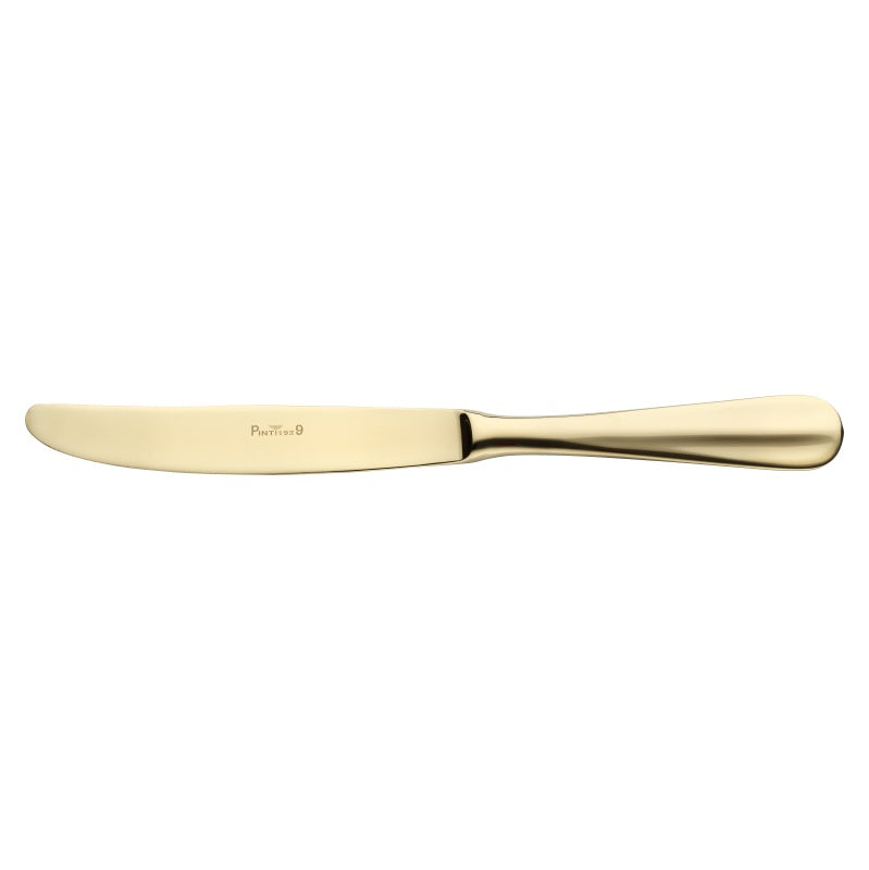 Coltello Tavola, collezione Baguette Treasure Gold - Pintinox