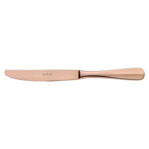 Coltello Tavola, collezione Baguette Treasure Bronze - Pintinox