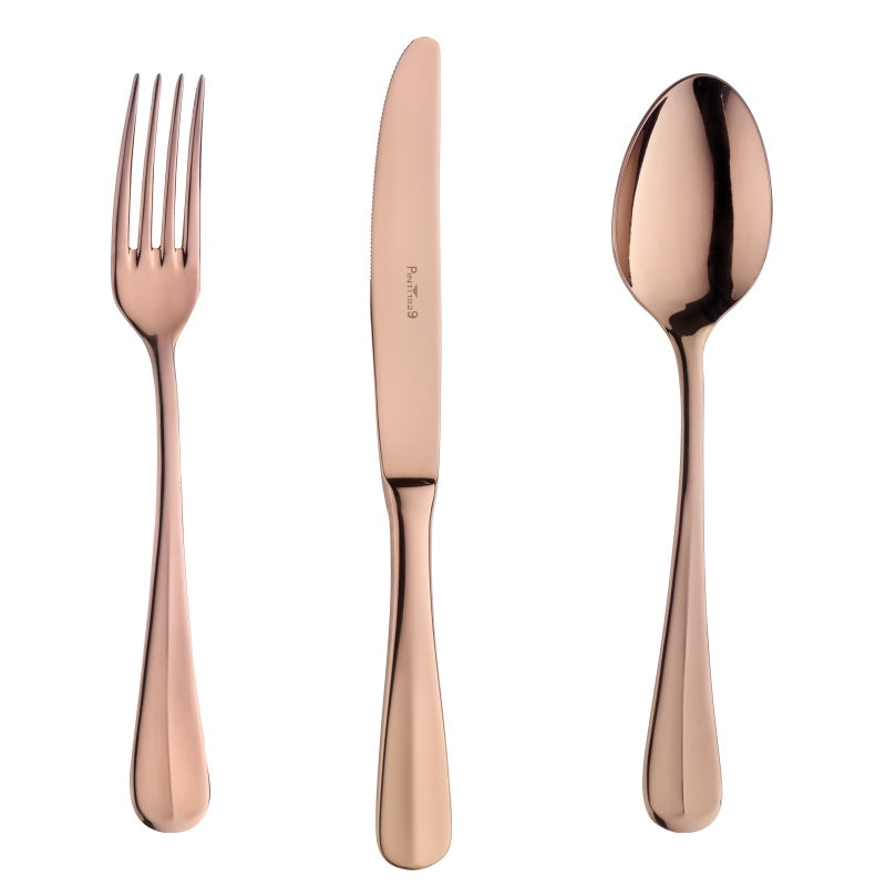 Forchetta Frutta, collezione Baguette Treasure Bronze - Pintinox