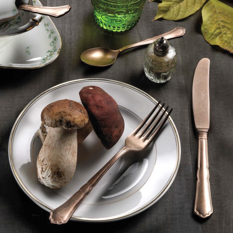 Cucchiaino Moka, collezione Settecento Alchimique Bronze - Pintinox