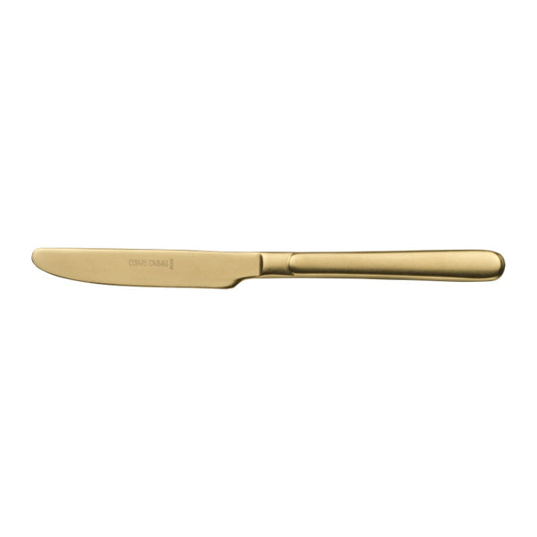 Coltello Tavola, collezione Casali Alchimique Gold - Pintinox