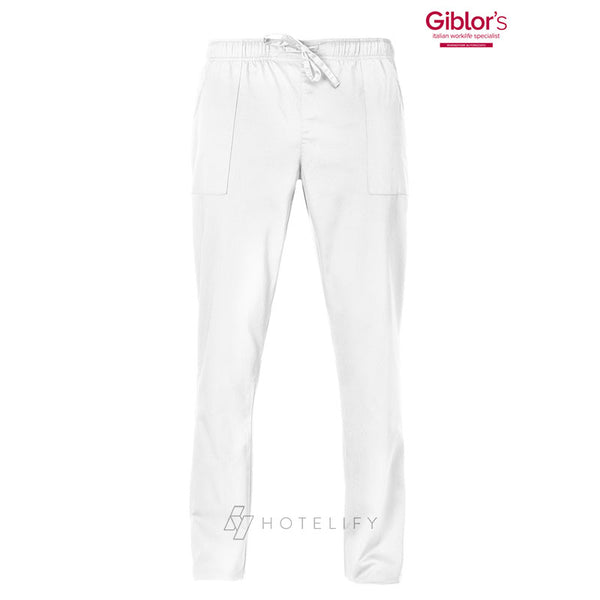 Pantalon Rodi Coloré, Blanc, Taille L - Giblor's