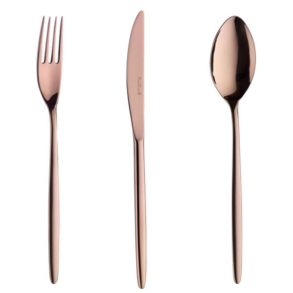 Forchetta Frutta, collezione Olivia Treasure Bronze - Pintinox