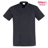 Veste Cuisinier Thiago, Noire - Giblor's