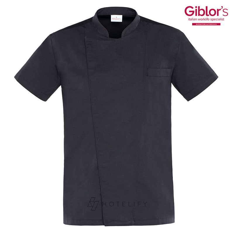 Giacca Chef Uomo Thiago, colore Nero - Giblor's