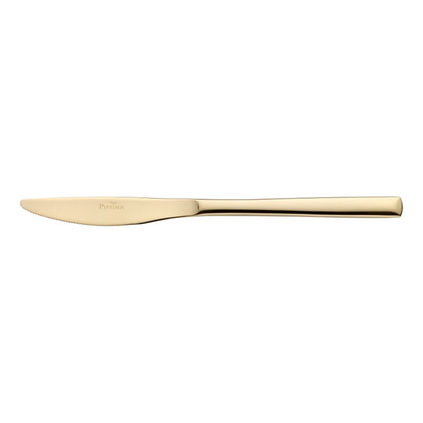 Coltello Tavola, collezione Synthesis Treasure Gold - Pintinox