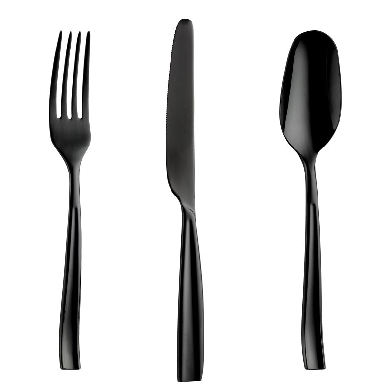 Cucchiaio Gourmet, collezione Infinito Treasure Total Black - Pintinox