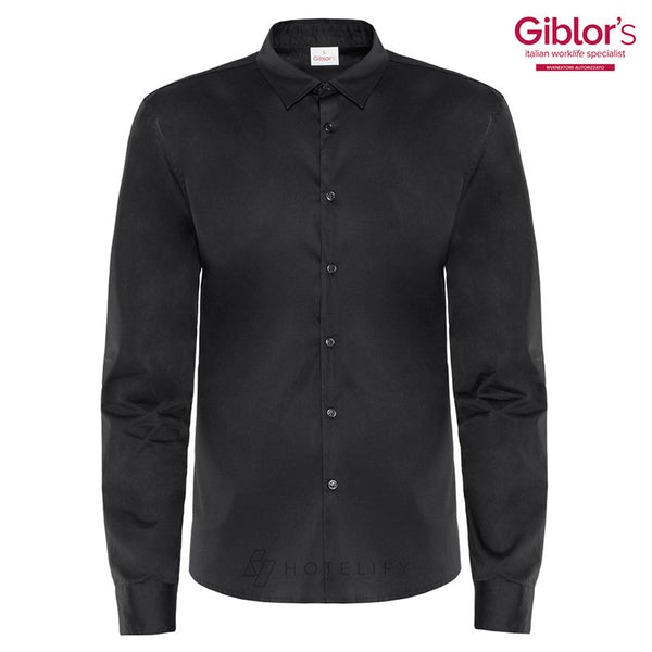 Camicia Peter, Colore Nero, Taglia 3XL - Giblor's