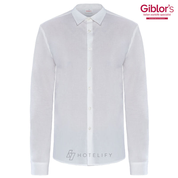 Camicia Peter, Colore Bianco, Taglia 3XL - Giblor's