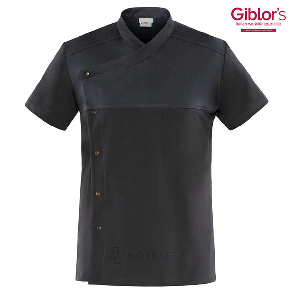 Giacca Chef Uomo Lapo, colore Grigio Scuro - Giblor's