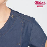 Casacca Alina, colore Jeans Blu - Giblor's