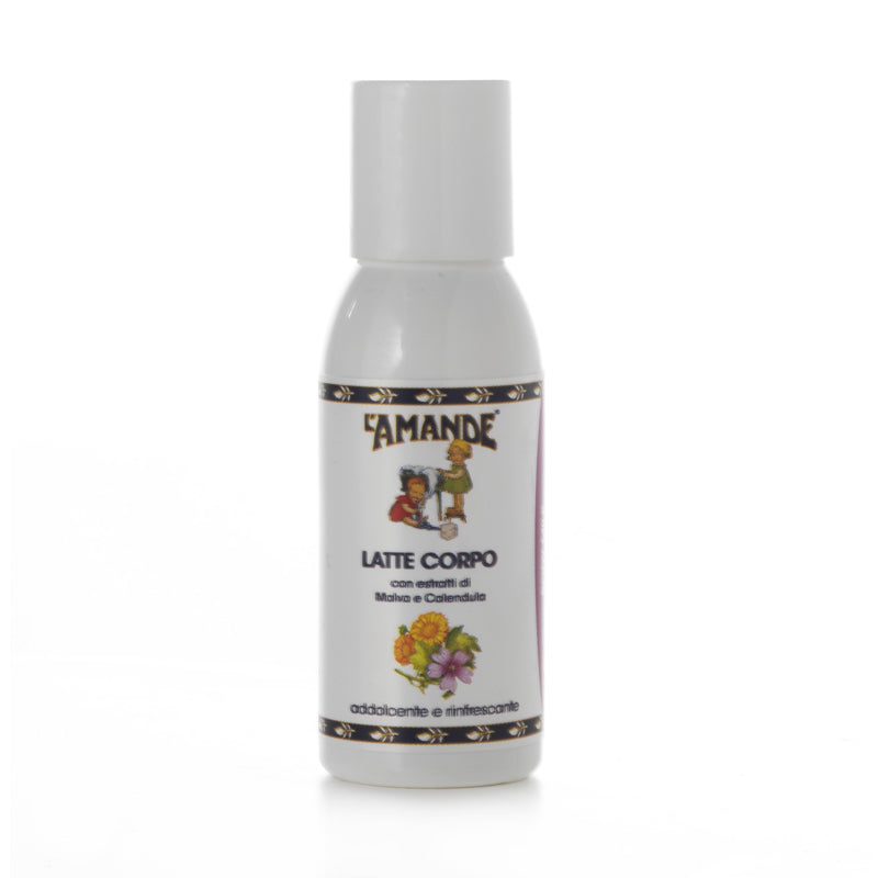 Lait Pour Le Corps, extraits de mauve et de souci 33 ml - L'Amande