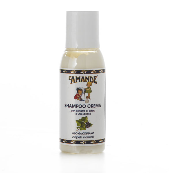 Shampoo, estratto Edera & Olio di Riso 33 ml - L'Amande