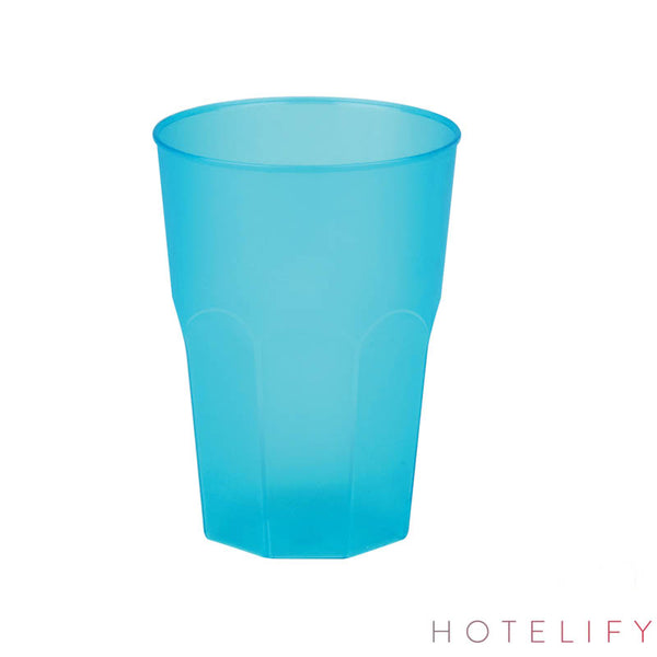 Bicchiere Cocktail, colore Turchese Trasparente Frost - Goldplast