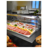 Vassoio Per Affettati Refrigerato, Wengé, buffet Classic - Pintinox