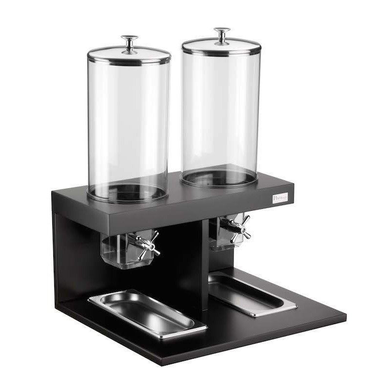 Distributore Doppio Cereali, Wengé, buffet Classic - Pintinox