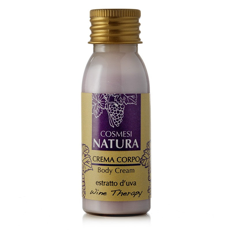 Crema Corpo 30 ml, estratto D'Uva - Cosmesi Natura Wine Therapy