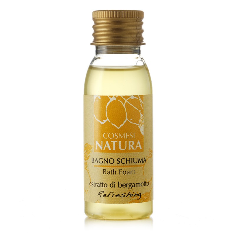 Bagnoschiuma 30 ml, estratto di Bergamotto - Cosmesi Natura Bergamotto