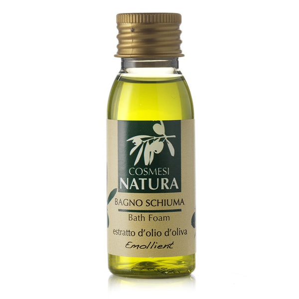 Bagnoschiuma 30 ml, estratto d'Olio d'Oliva - Cosmesi Natura Olio d'Oliva