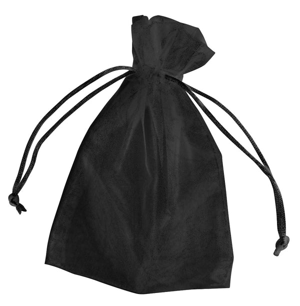 Sachet en Organza Couleur Noir, Petit format