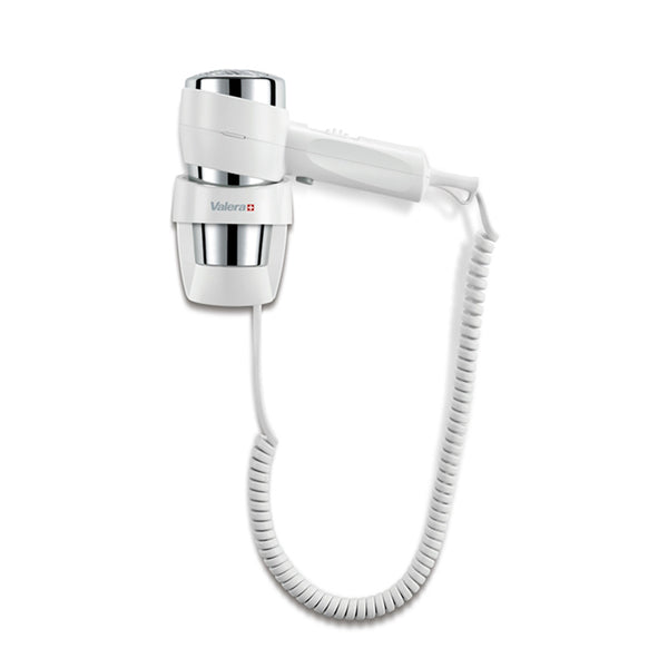 Wall mounted hairdryer Valera Action Super Plus, 1200W, White/Chrome