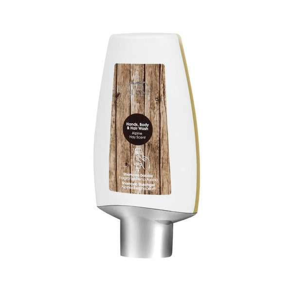 Distributeur jetable de savon mains et corps et cheveux, Foin de Montagne 300 ml - Fieno Montano