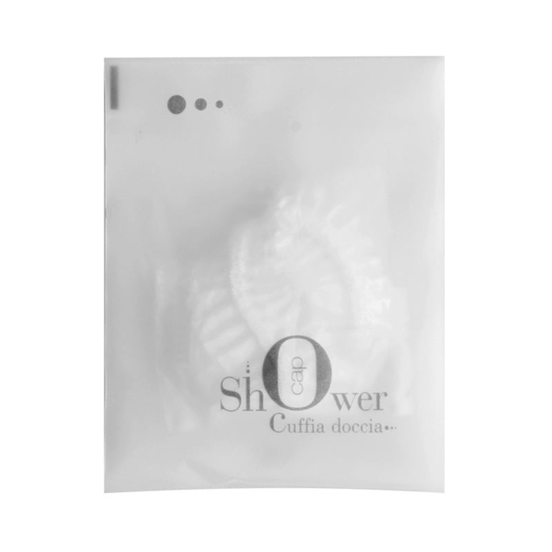 Shower Cap in Flow Pack White