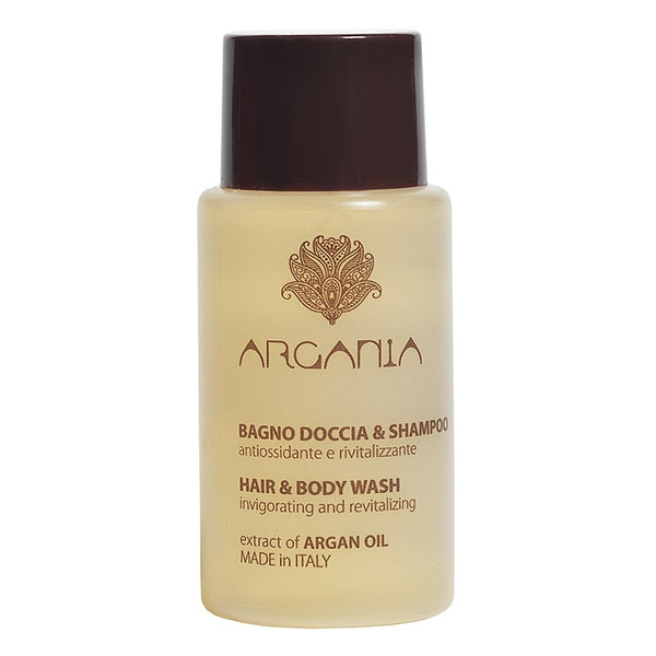 Gel Douche et Shampooing, Huile d'Argan 40 ml - Argania