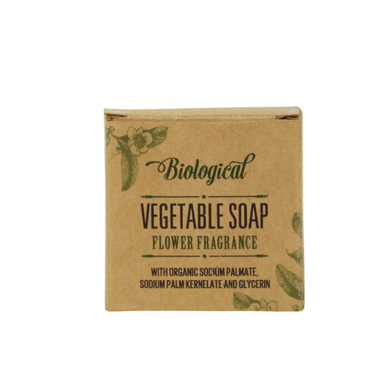 Sapone Vegetale in Astuccio, Flower 20 gr - Biological