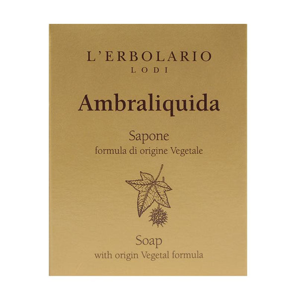 Sapone Vegetale, ambra Liquida 25 gr - L’Erbolario Ambraliquida