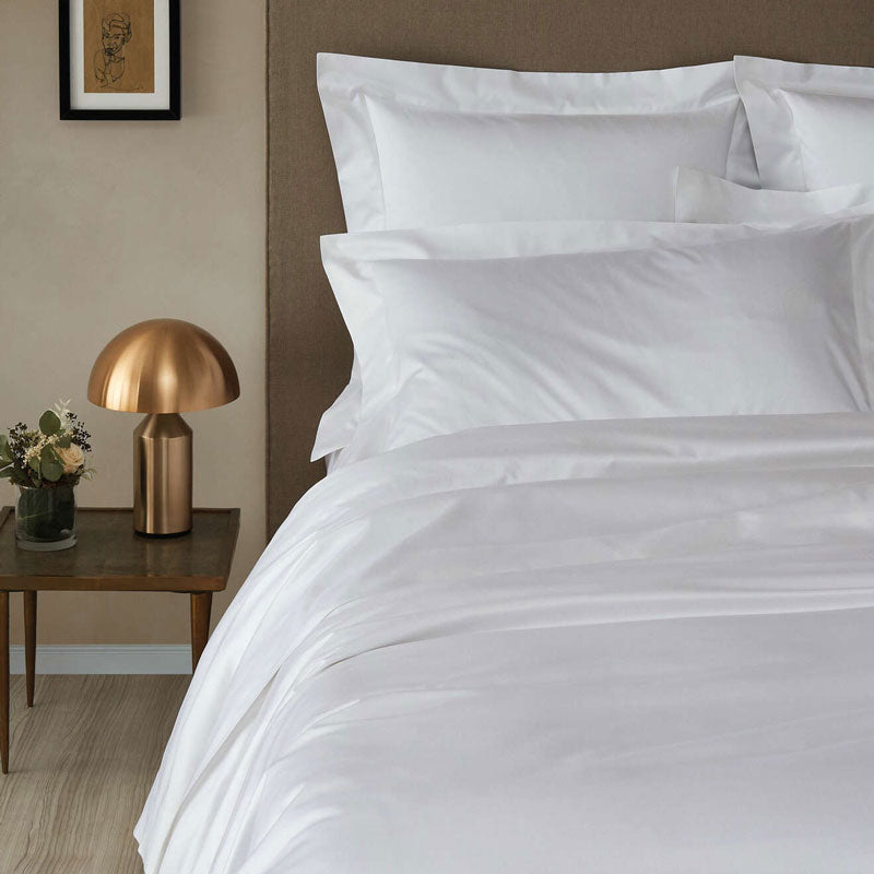 Drap pour lit double en satin lisse 300 fils, 240x300 cm - Frette