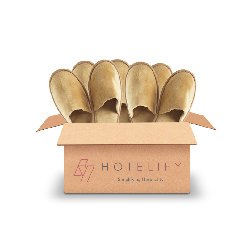 Startpaket mit Hotel Slipper Luxury Delicate - 15 paar