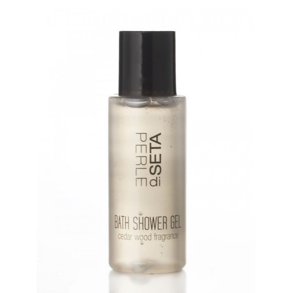 Gel Douche 30 ml, Bois de Cèdre - Perle di Seta