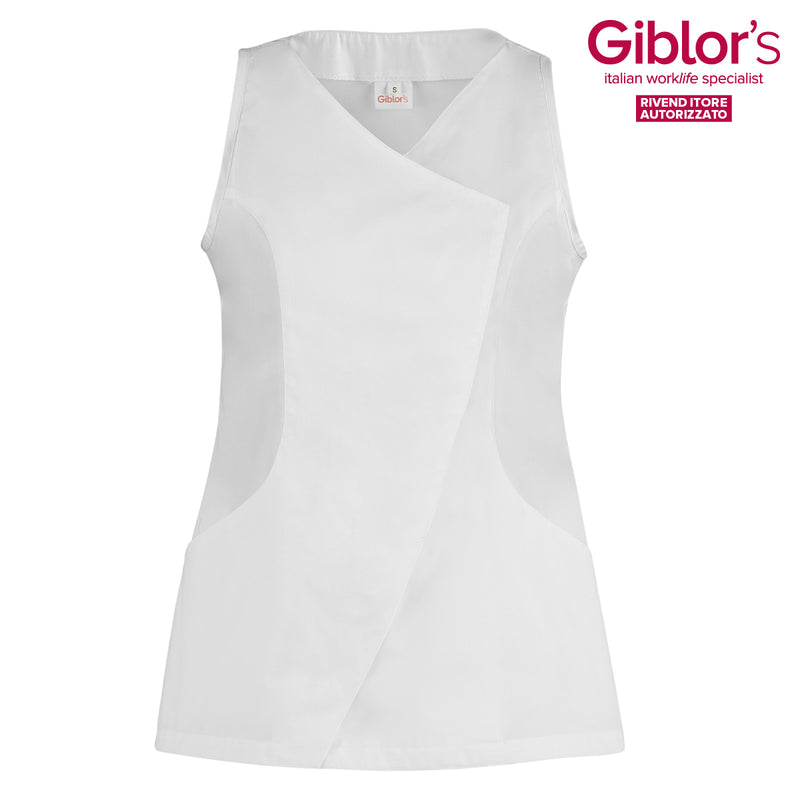 Casacca Sara, colore Bianco - Giblor's