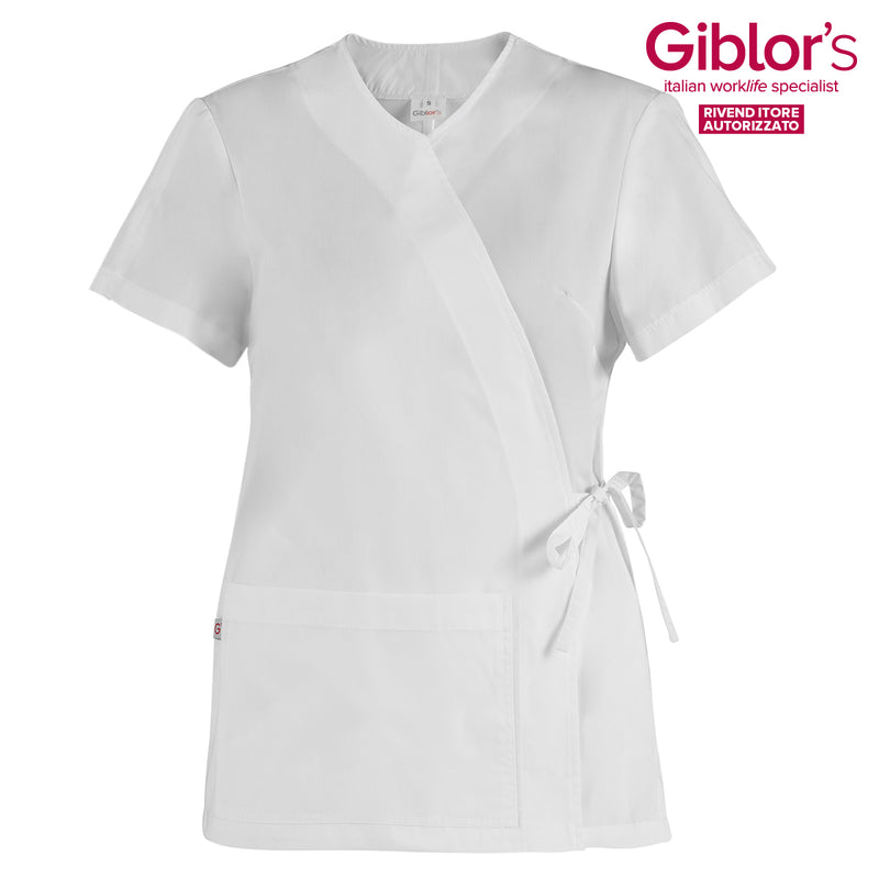 Kimono Ilaria, colore Bianco - Giblor's