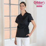 Kimono Ilaria, colore Nero - Giblor's