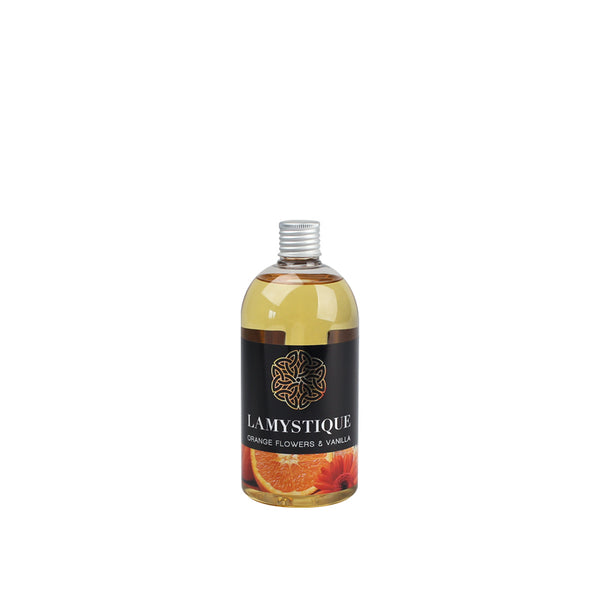 500 ML Recharge, Orange Blossom & Vanilla - Lamystique