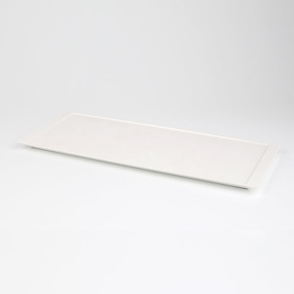 Crockery tray - white