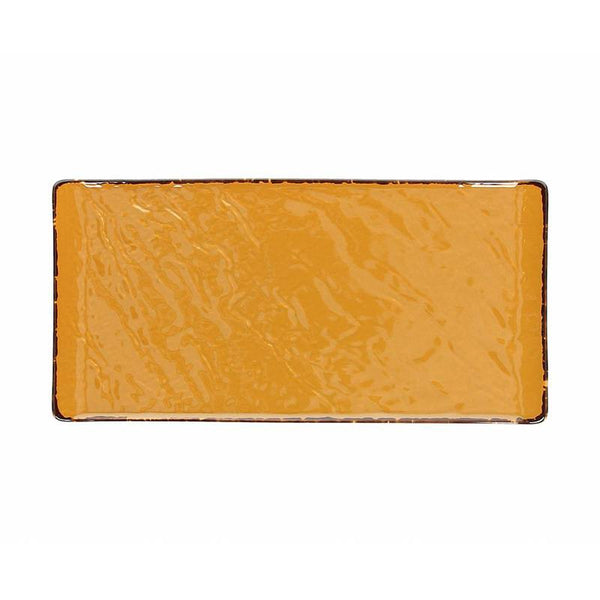 Piatto Rettangolare cm 30x15, colore Giallo, collezione Veggie - Tognana Porcellane