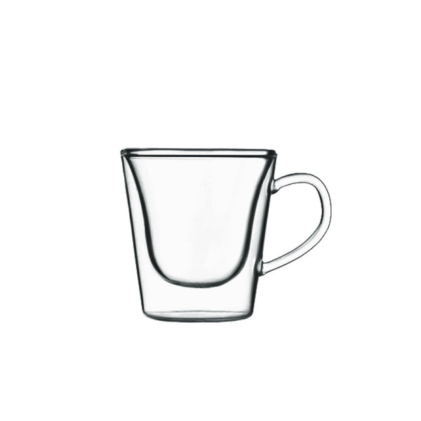 Tazza Duos Caffè Americano/Te 295 ml, collezione Thermic Glass - Luigi Bormioli